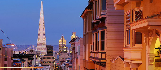 San Francisco at night